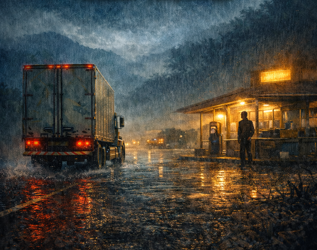 O carona do posto sem nome