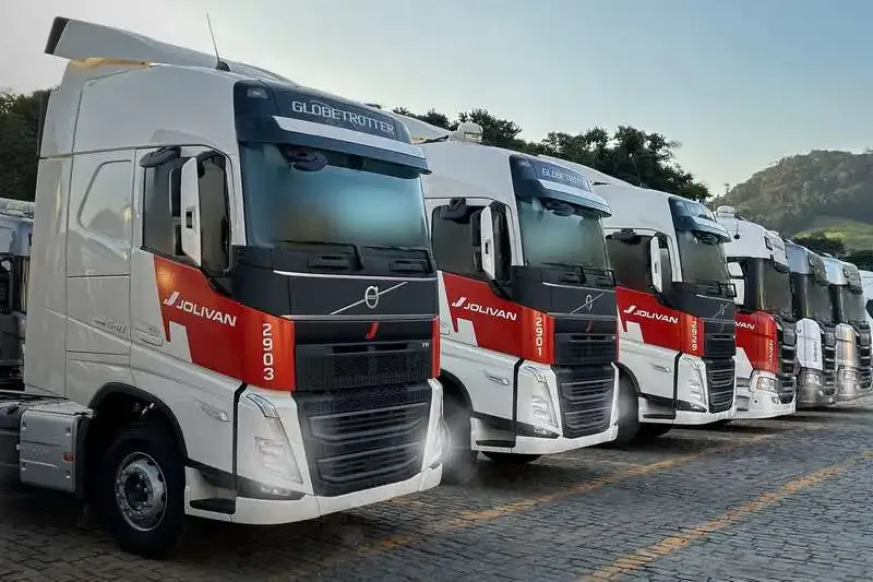 Frota da Transportadora Jolivan