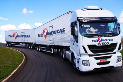 caminhão da Três Américas
