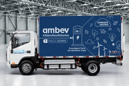 Caminhão elétrico Ambev