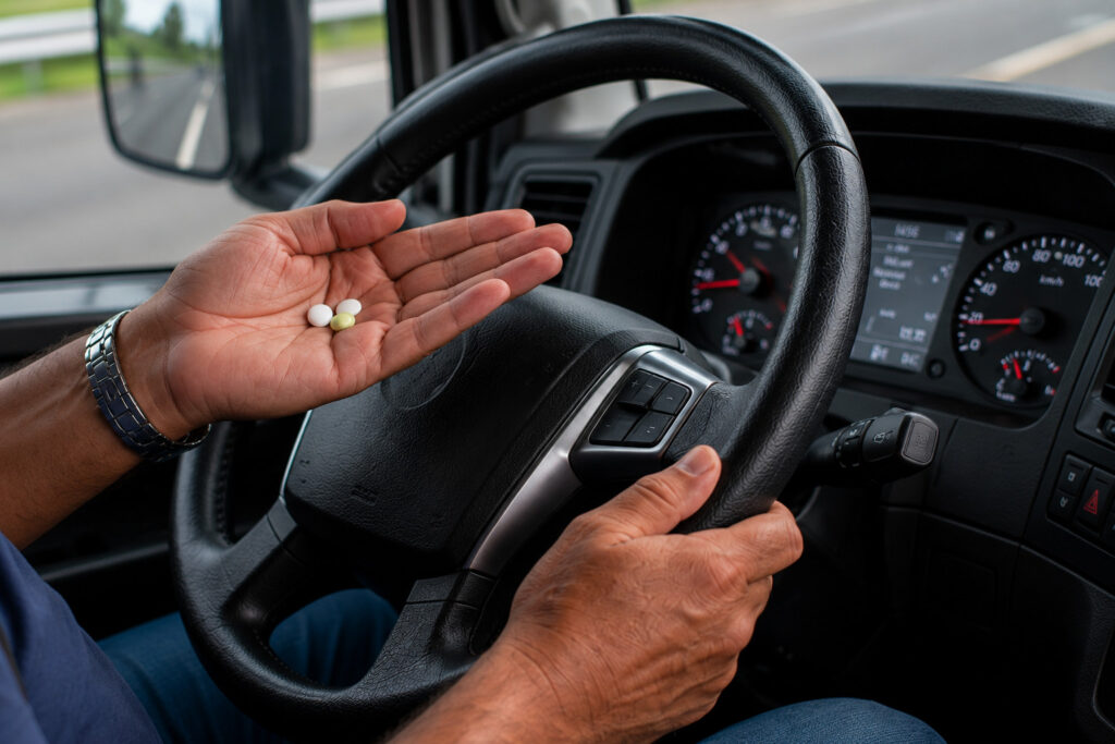 Três em cada dez caminhoneiros usam rebite