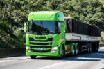 Banner scania movido a gas