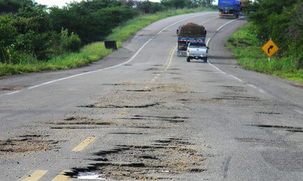 Buracos rodovias
