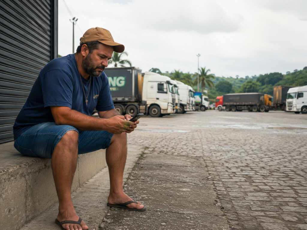 Um terço das viagens de caminhão termina com retorno vazio
