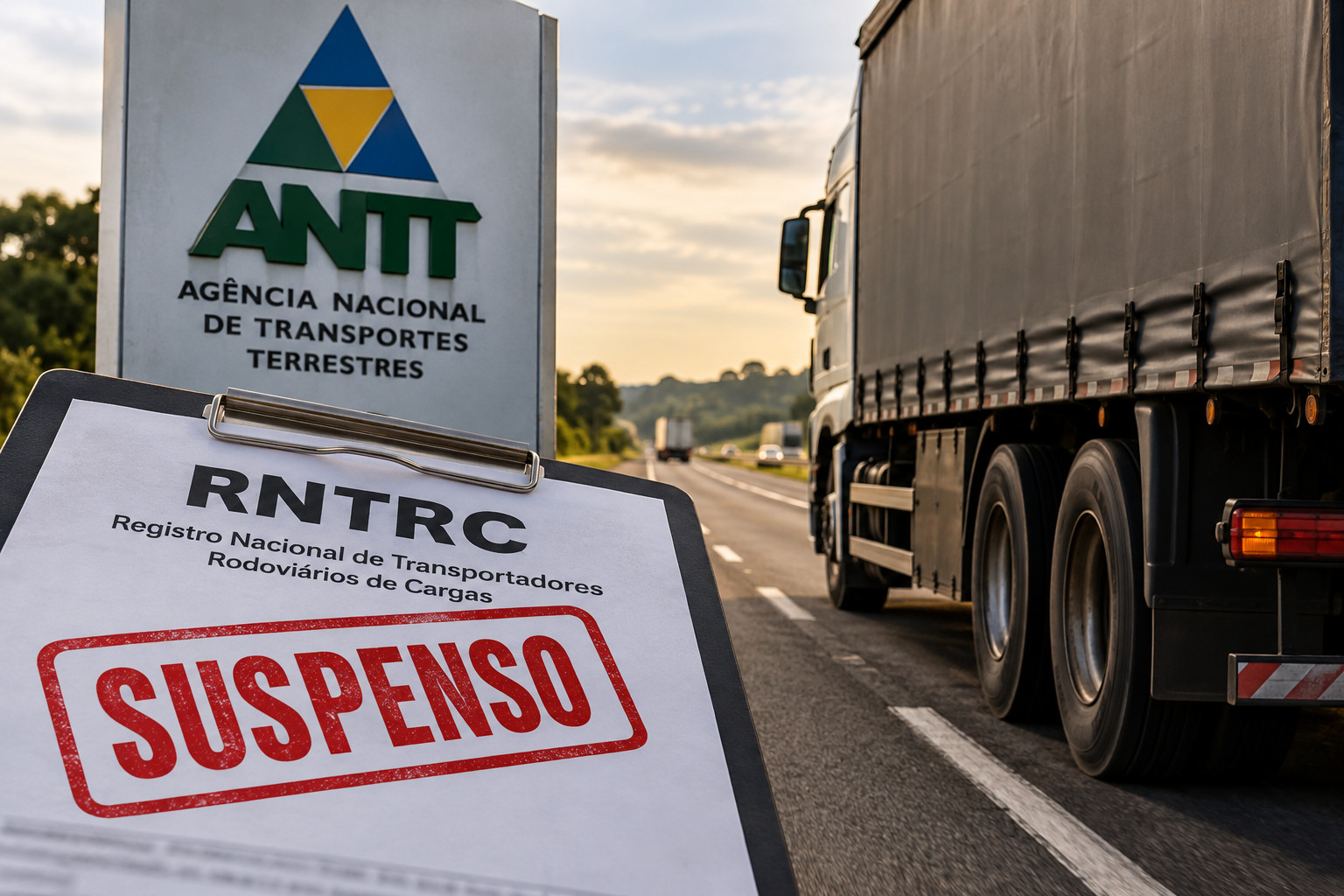 ANTT suspende o RNTRC de mais quatro transportadoras por 30 dias