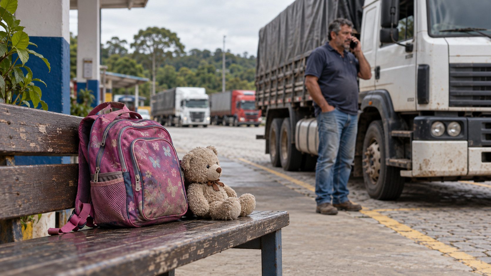 Exploração sexual de crianças caminhoneiro pode ajudar